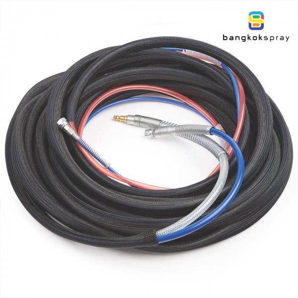 BangkokSpray-25 ft Super Flex Fluid & Air Hose Set